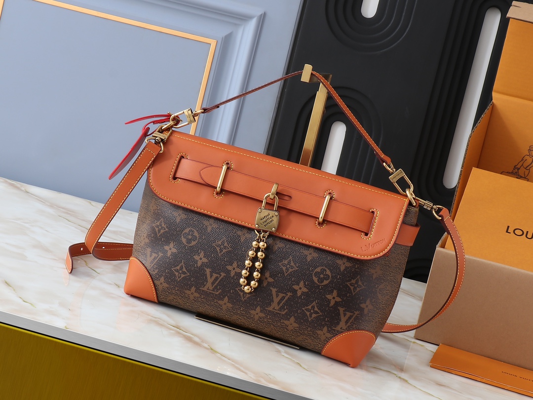 LV Classic Handbag Monogram Canvas Evening Party Designer Bag